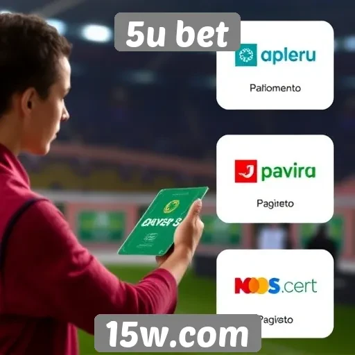 Métodos de pagamento aceitos no 5u bet