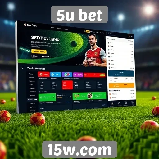Interface e usabilidade do site 5u bet
